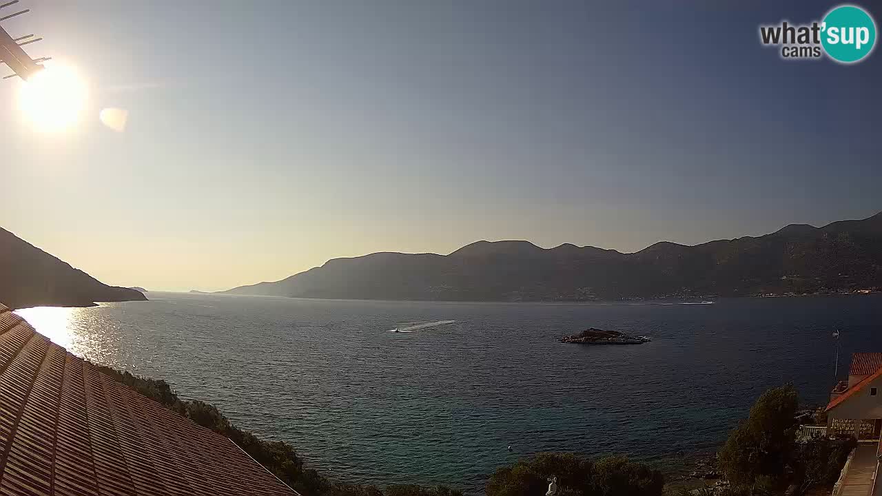 Live-Webcam Korčula Tri Žala – Pelješac