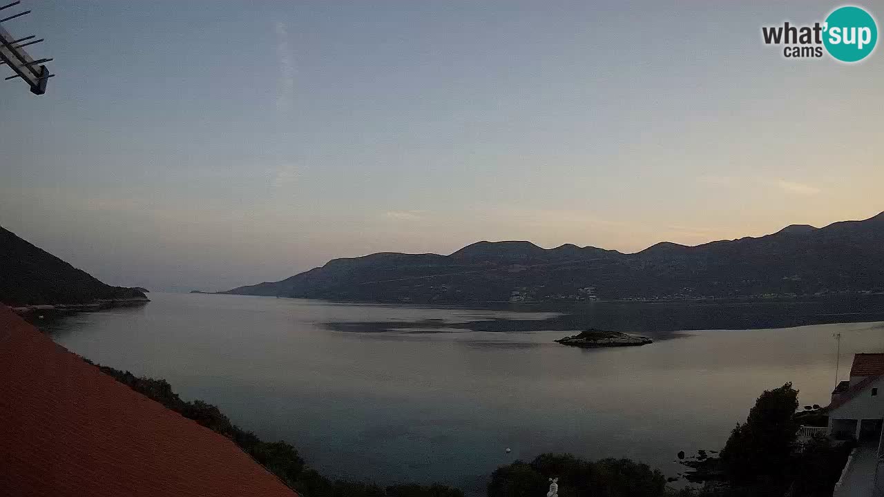 Live Korčula webcam – Tri Žala
