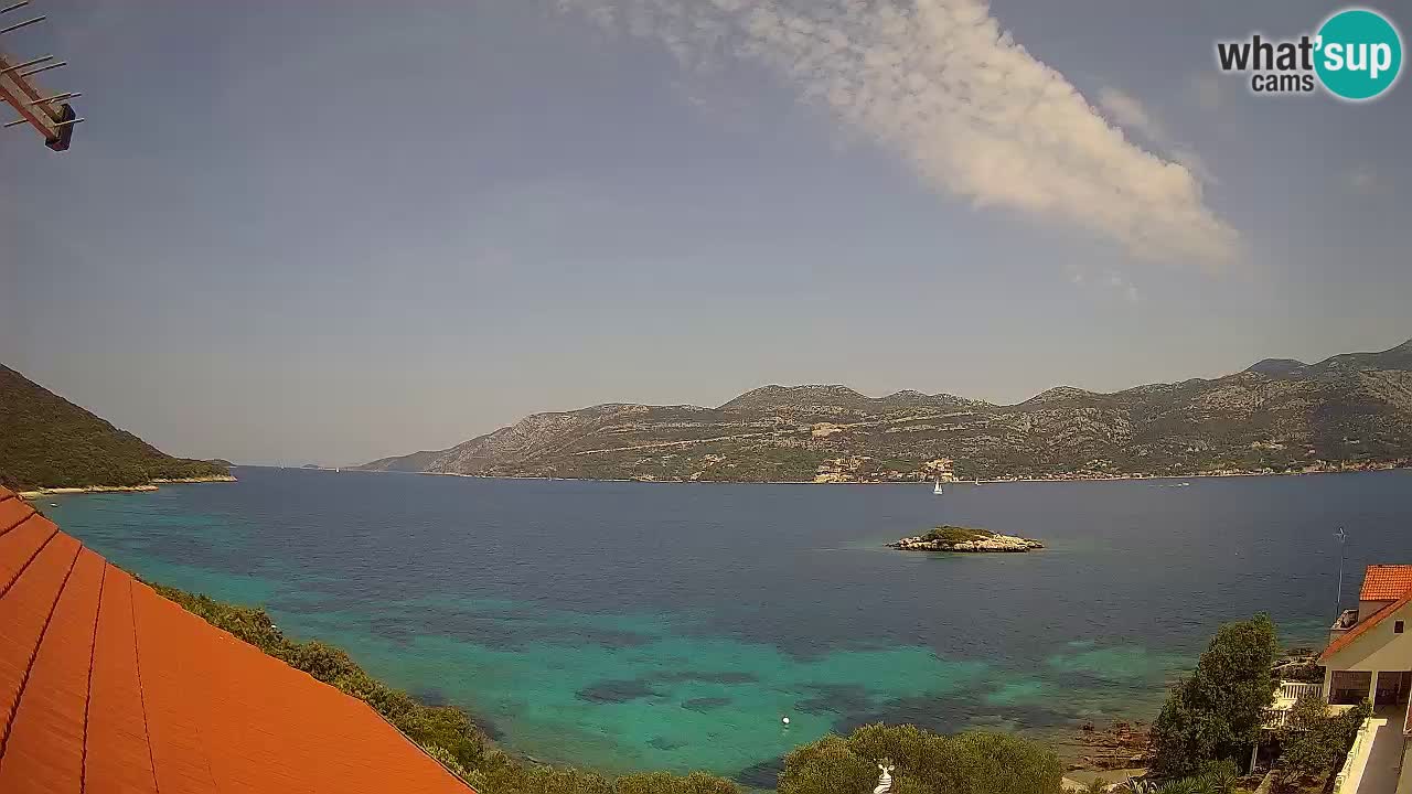 Live Korčula webcam – Tri Žala