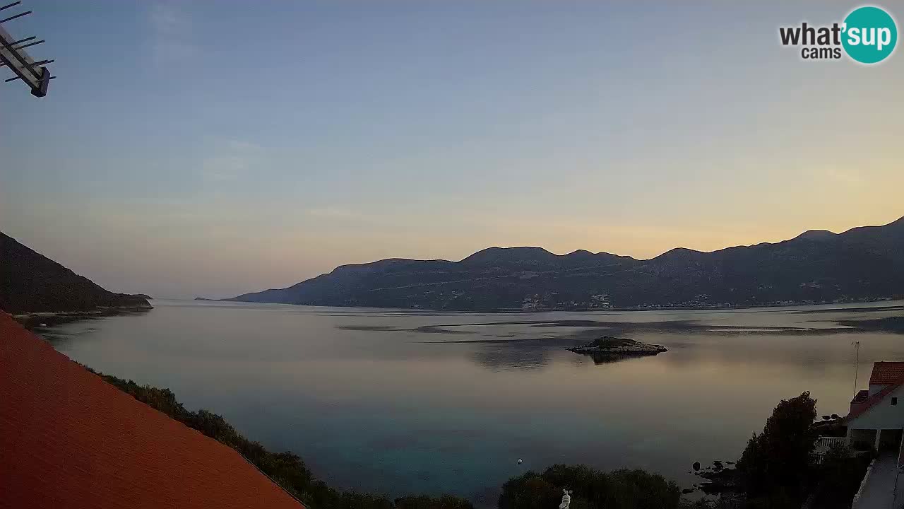Live-Webcam Korčula Tri Žala – Pelješac