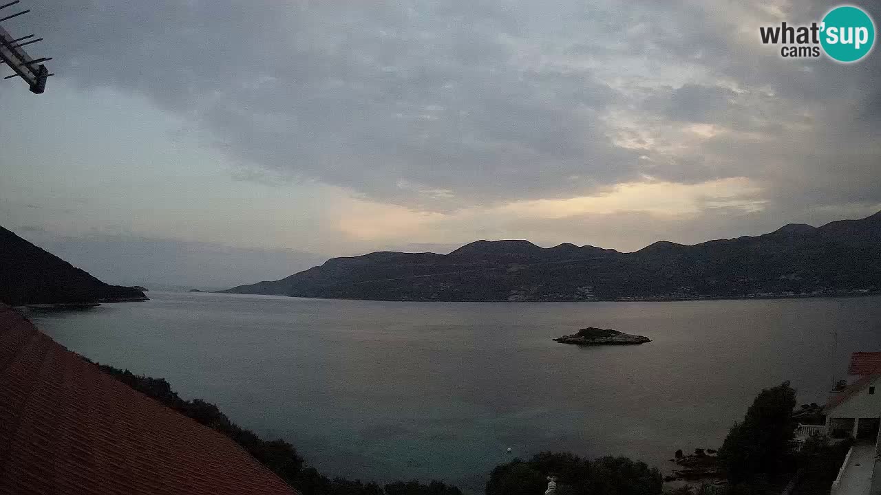 Korčula webcam en direct – Tri Žala Pelješac