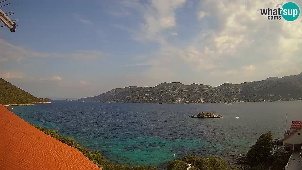 Korčula webcam en direct – Tri Žala Pelješac
