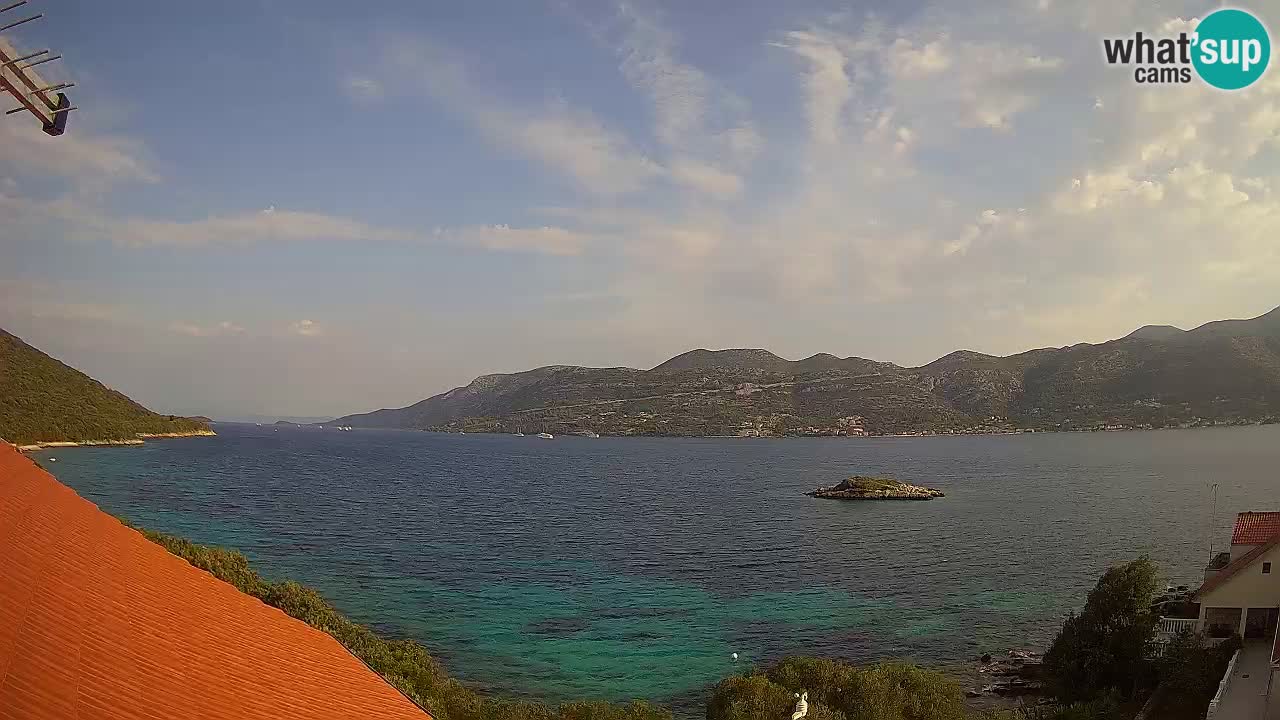 Live-Webcam Korčula Tri Žala – Pelješac