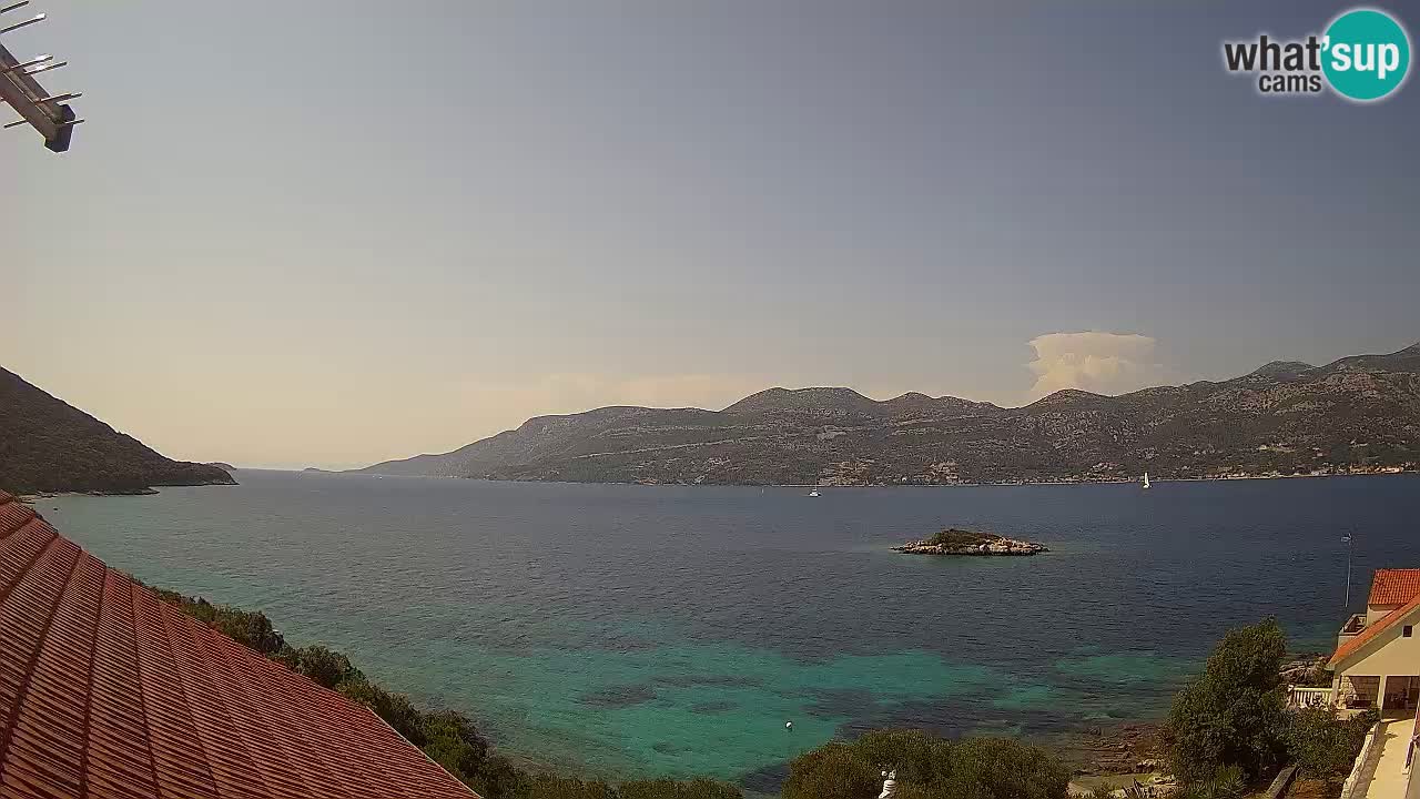 Korčula Web kamera Tri Žala