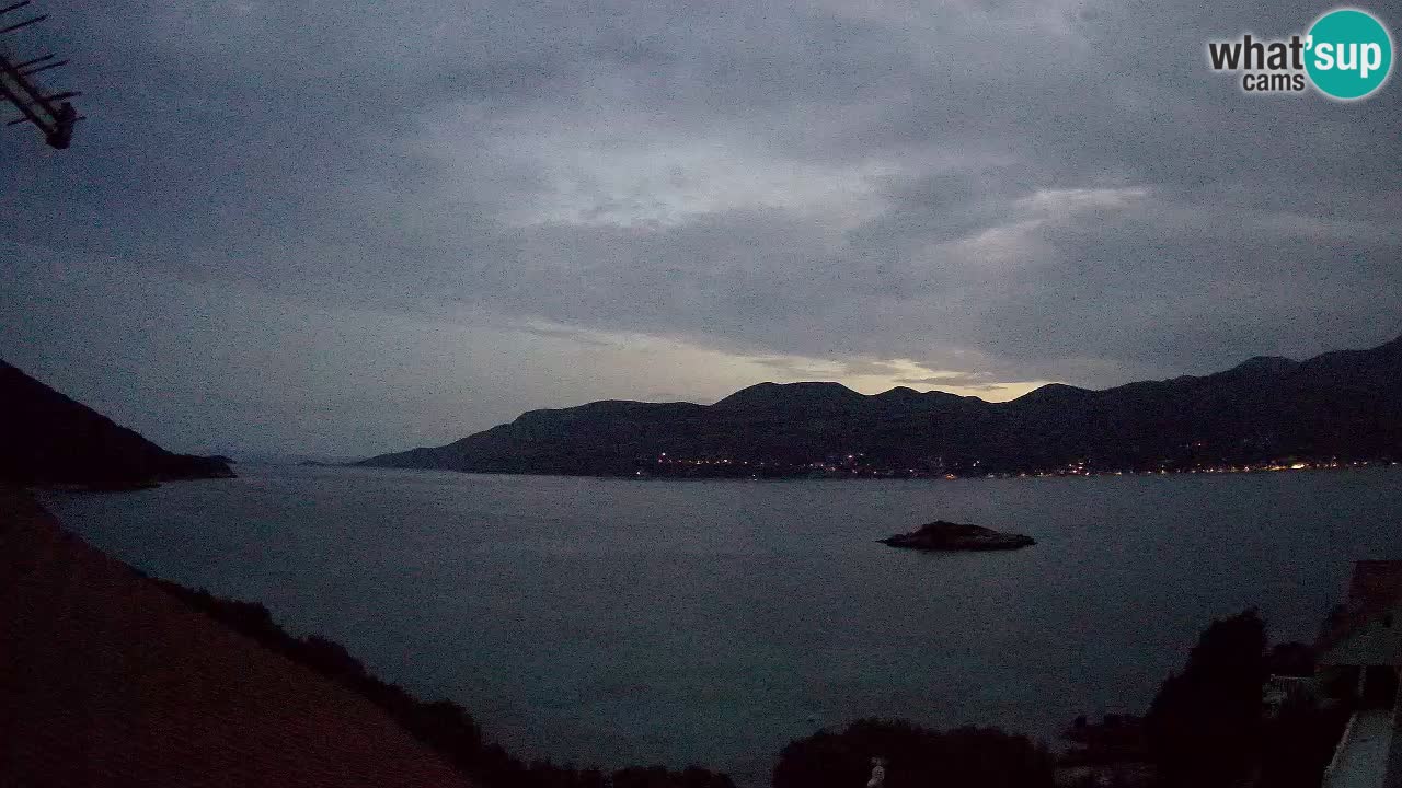 Live Korčula webcam – Tri Žala