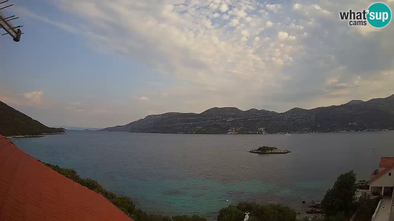 Live Korčula webcam – Tri Žala