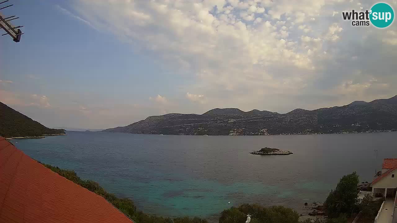 Live-Webcam Korčula Tri Žala – Pelješac