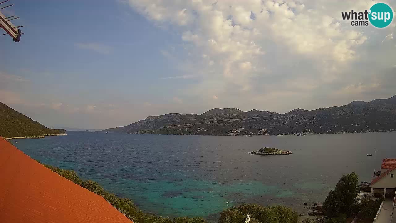 Live Korčula webcam – Tri Žala