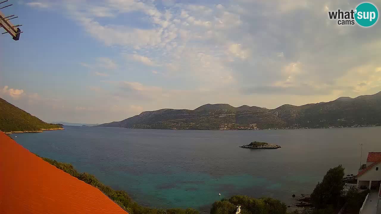 Live Korčula webcam – Tri Žala