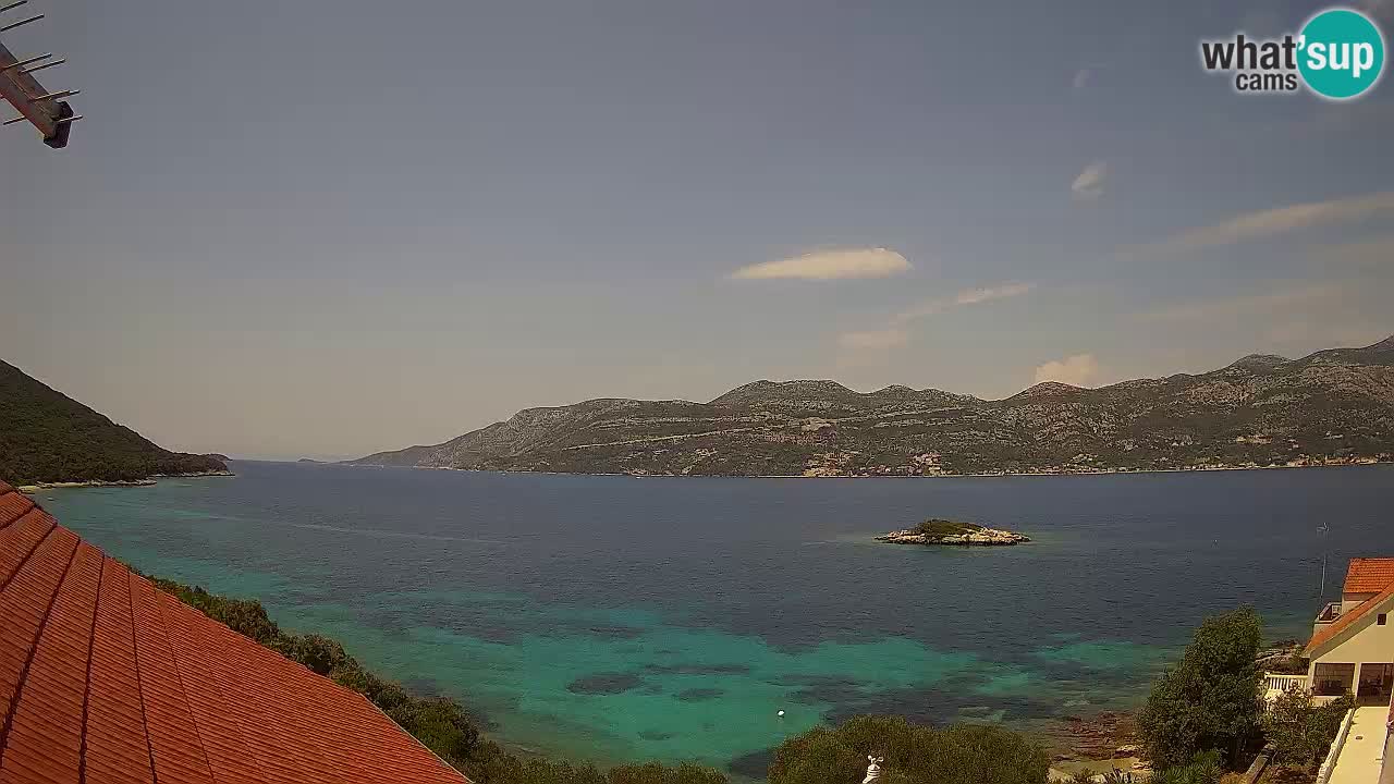 Korčula webcam en direct – Tri Žala Pelješac