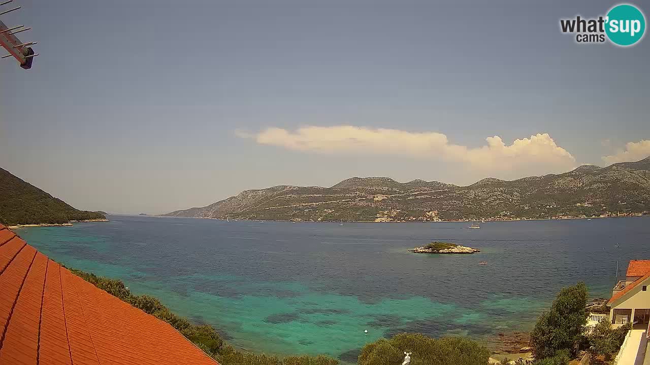 Live Korčula webcam – Tri Žala