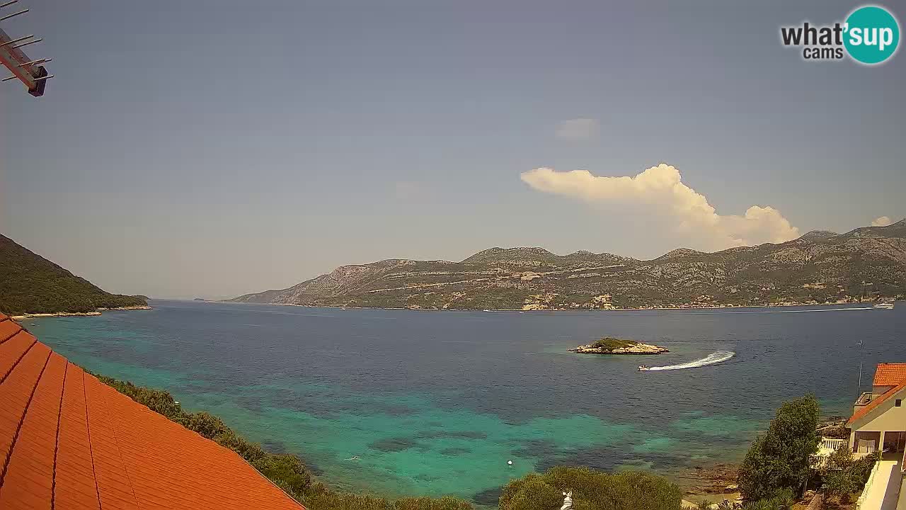 Live Korčula webcam – Tri Žala