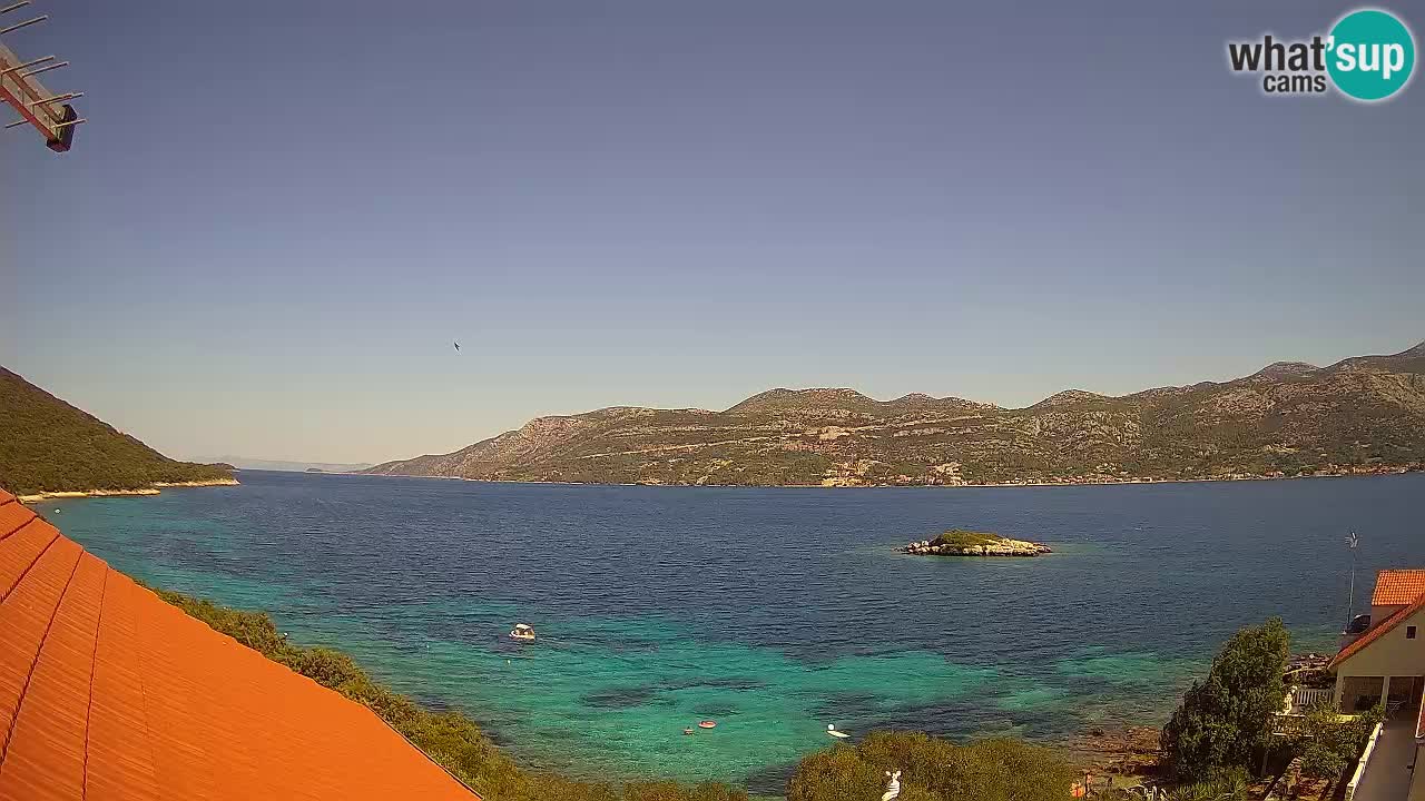 Live Korčula webcam – Tri Žala