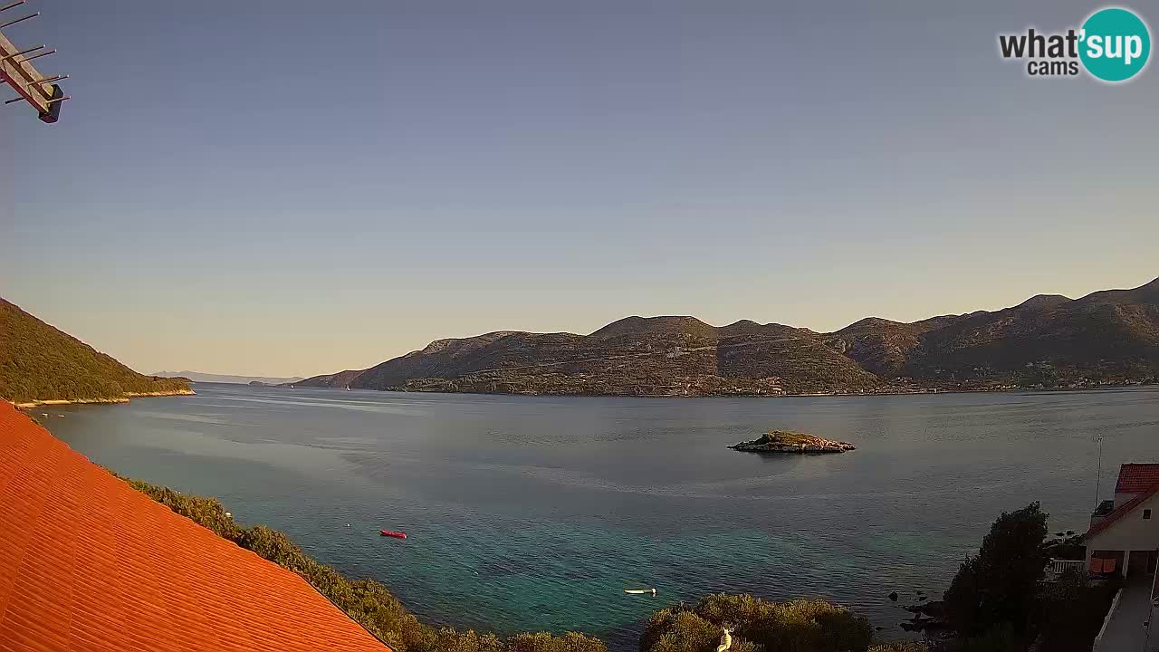 Live Korčula webcam – Tri Žala