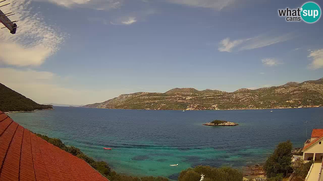 Live-Webcam Korčula Tri Žala – Pelješac