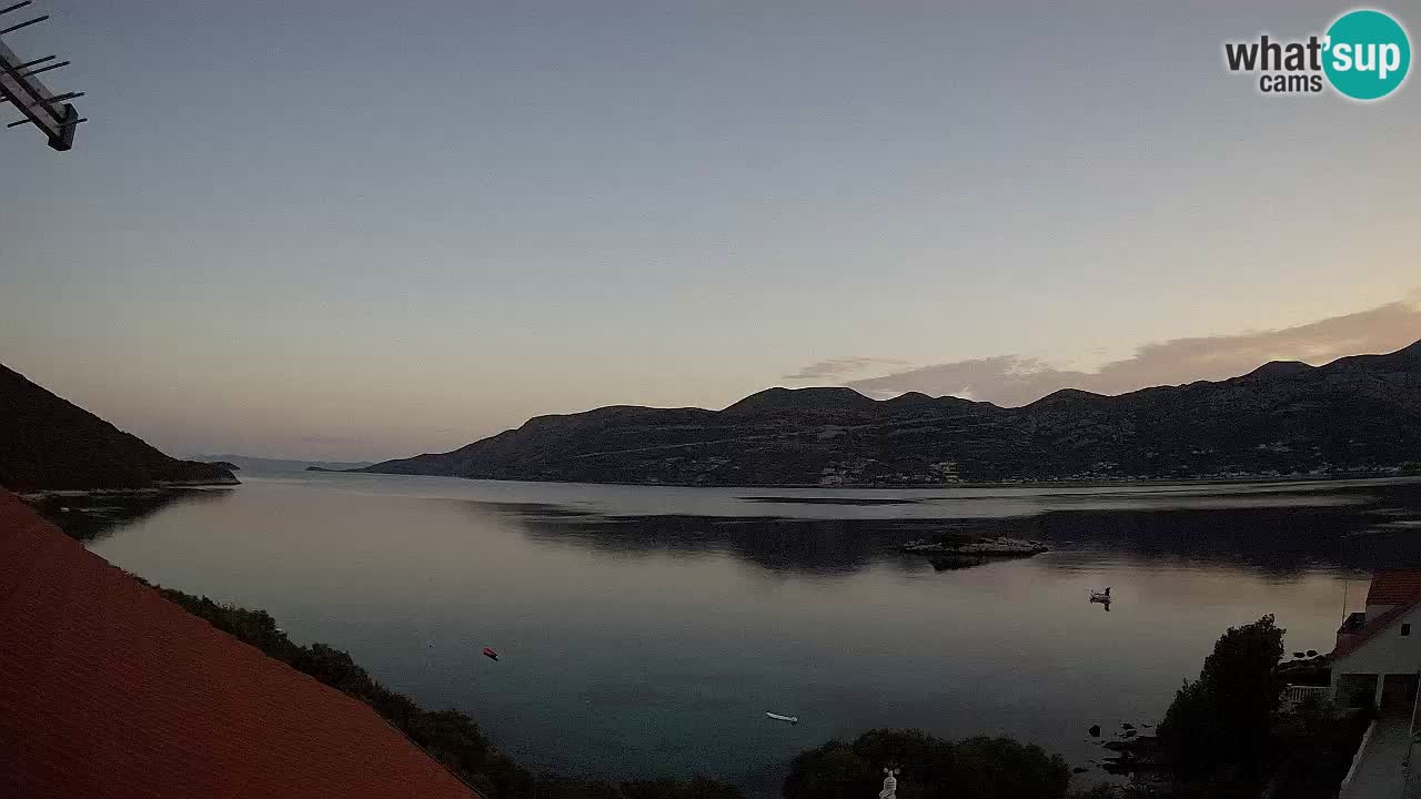 Live-Webcam Korčula Tri Žala – Pelješac