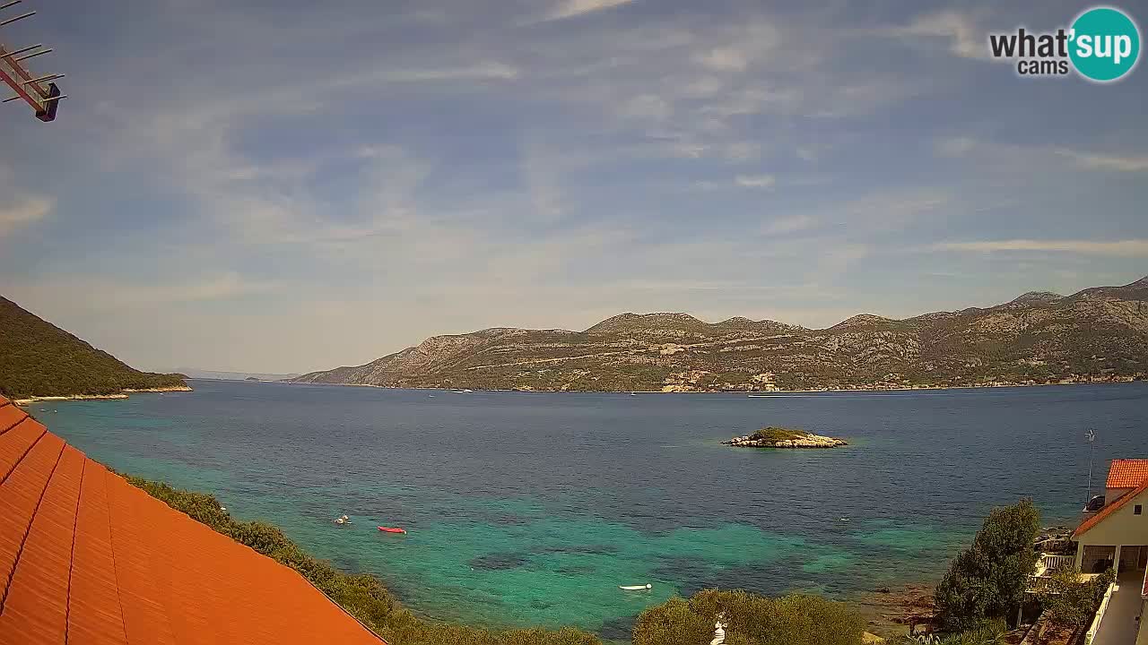 Korčula Web kamera Tri Žala