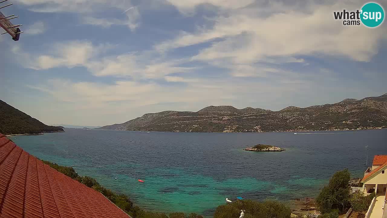 Korčula Web kamera Tri Žala