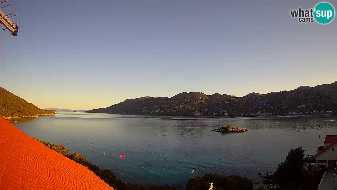 Korčula webcam en direct – Tri Žala Pelješac