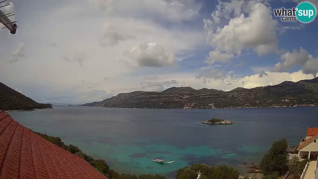 Live Korčula webcam – Tri Žala