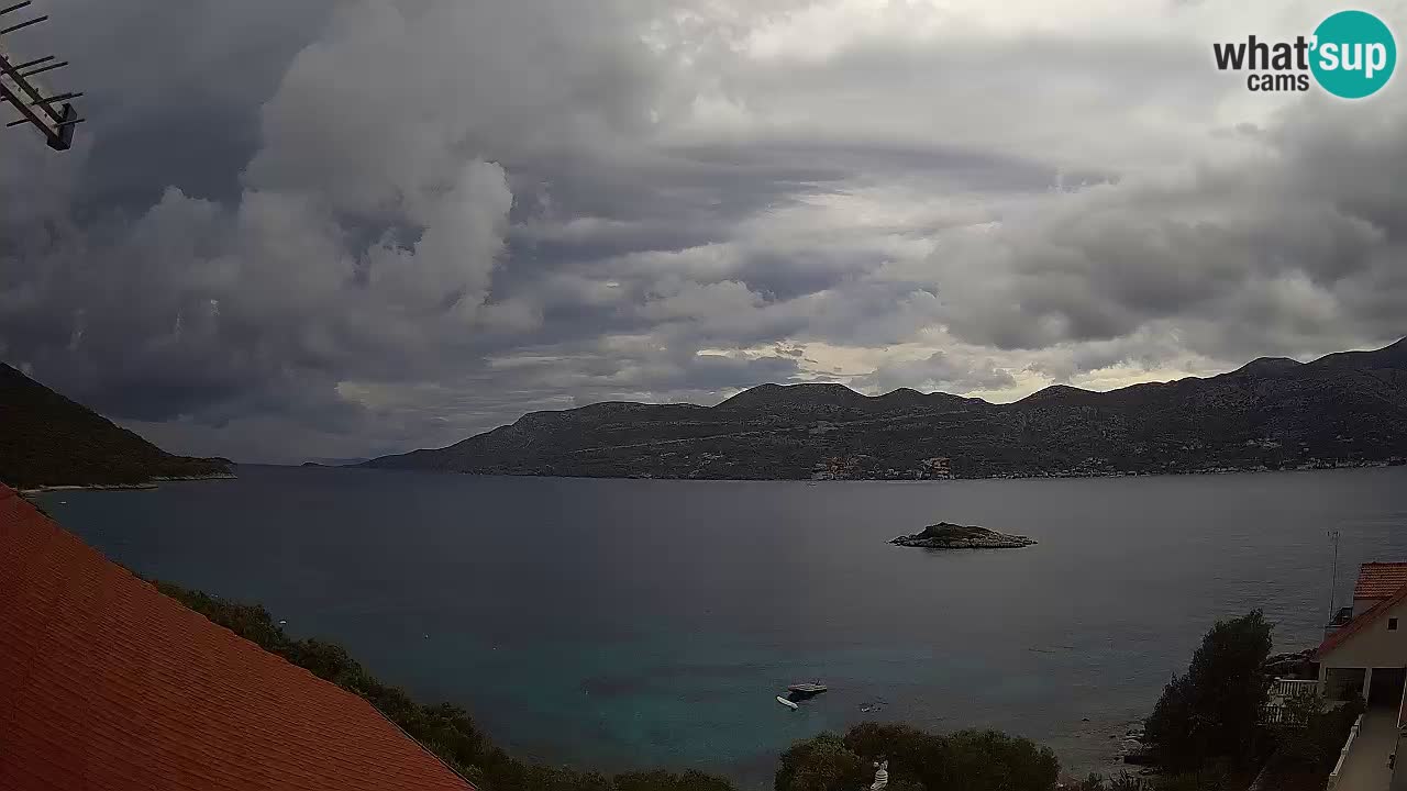 Live Korčula webcam – Tri Žala