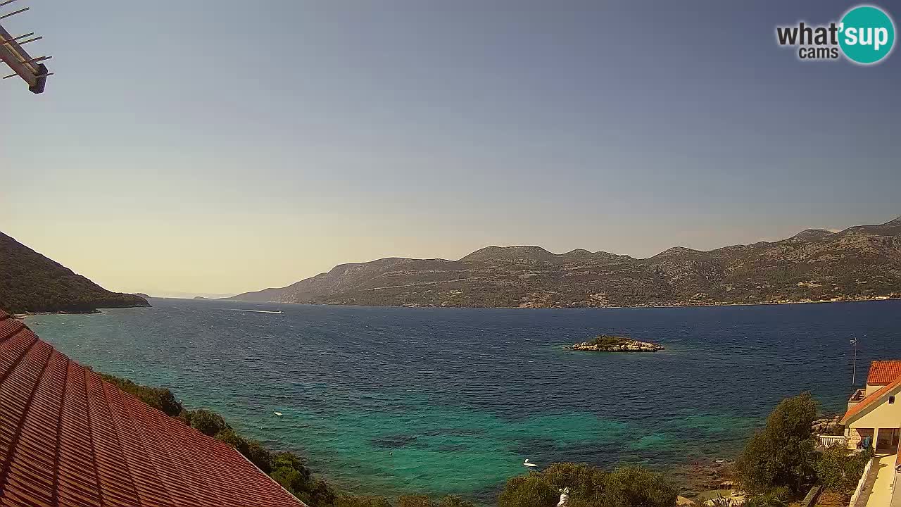 Live-Webcam Korčula Tri Žala – Pelješac