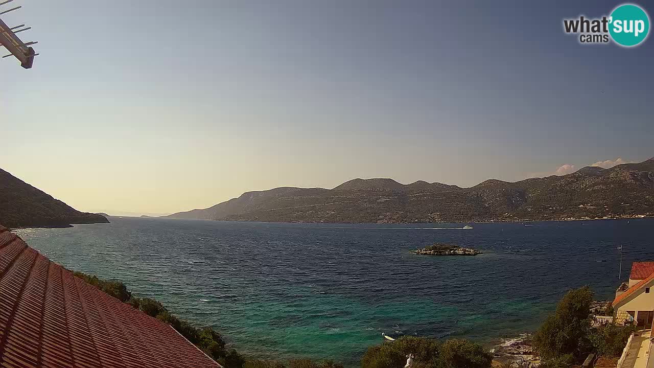 Korčula webcam en direct – Tri Žala Pelješac