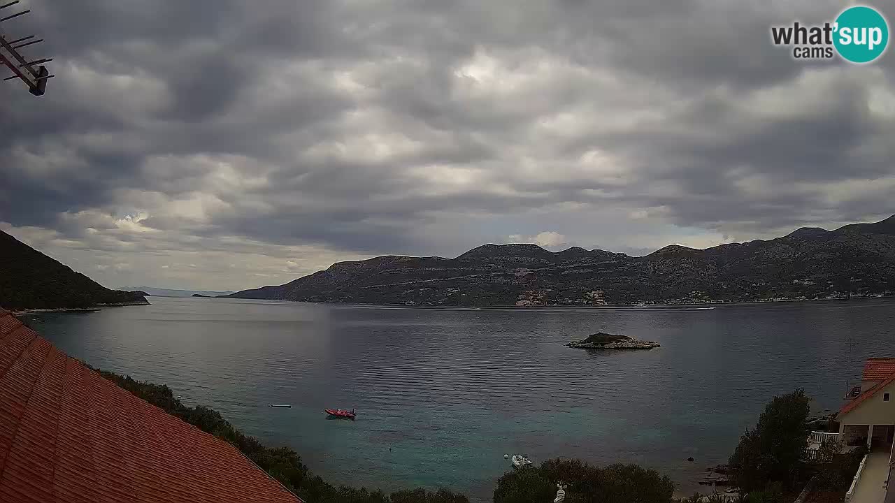 Korčula webcam en direct – Tri Žala Pelješac