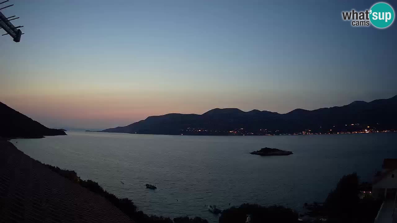 Live Korčula webcam – Tri Žala