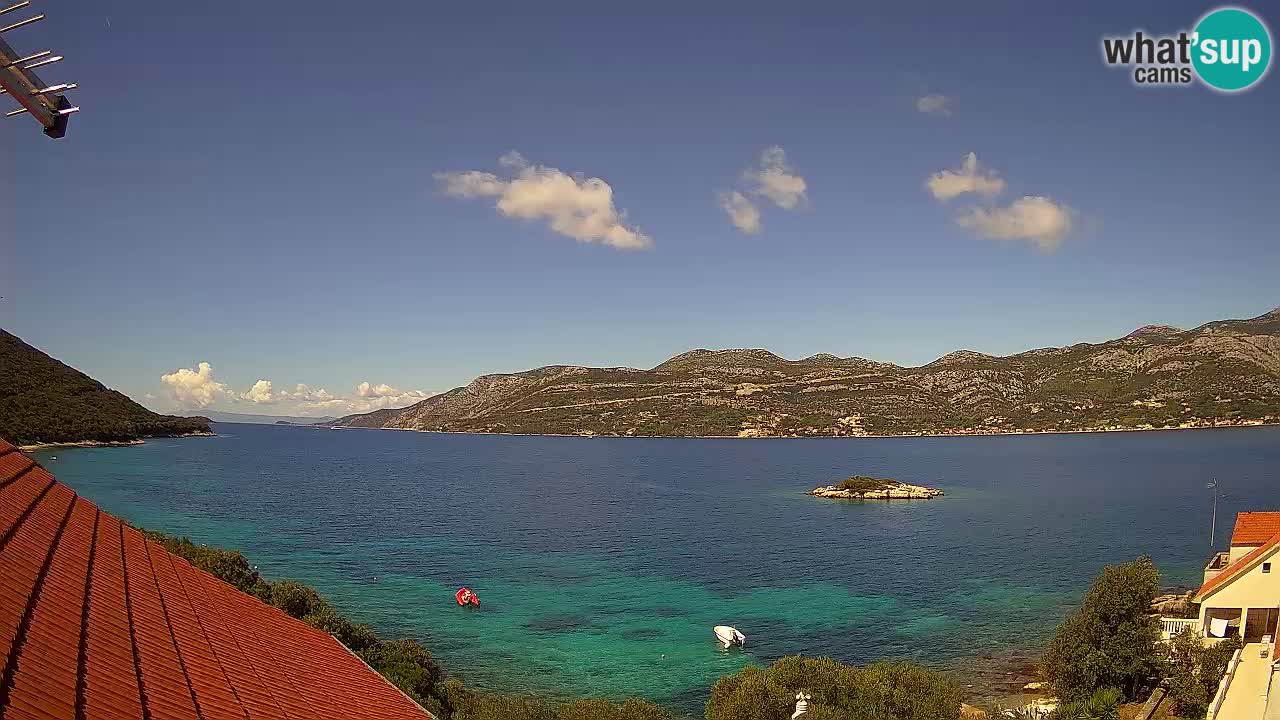 Live-Webcam Korčula Tri Žala – Pelješac