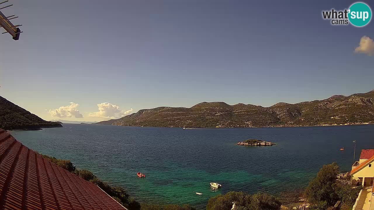 Live-Webcam Korčula Tri Žala – Pelješac