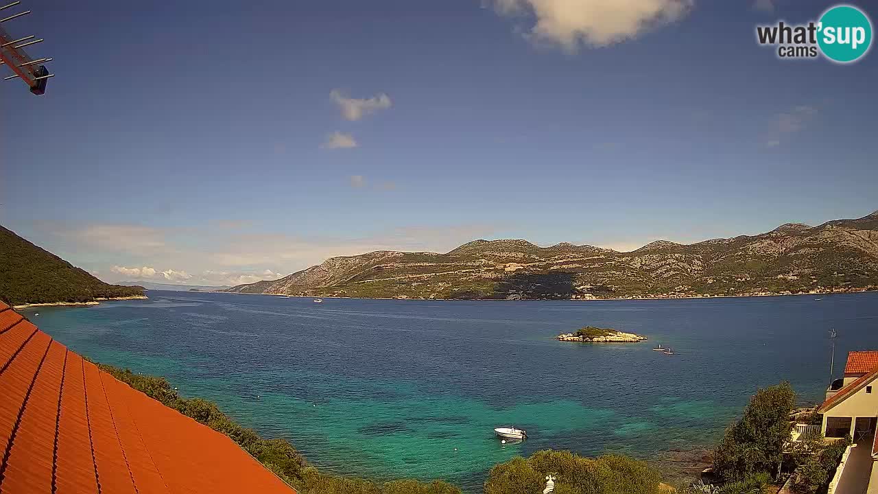 Korčula Web kamera Tri Žala