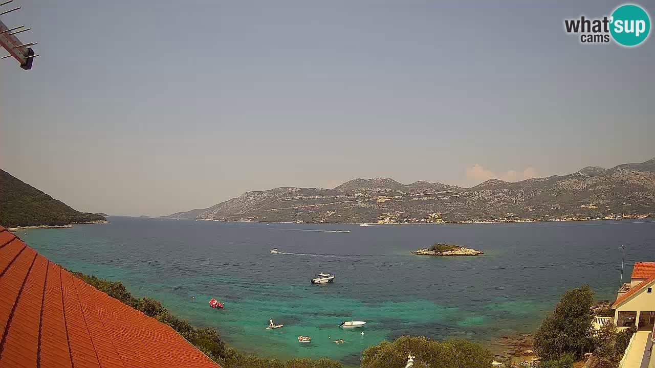 Camera en vivo Korčula – Tri Žala – Pelješac