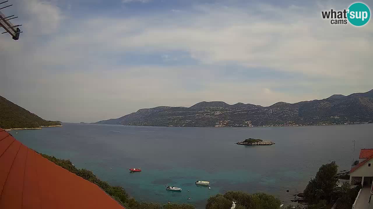 Live Korčula webcam – Tri Žala