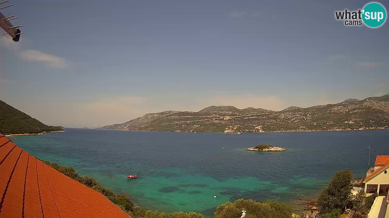 Korčula webcam en direct – Tri Žala Pelješac