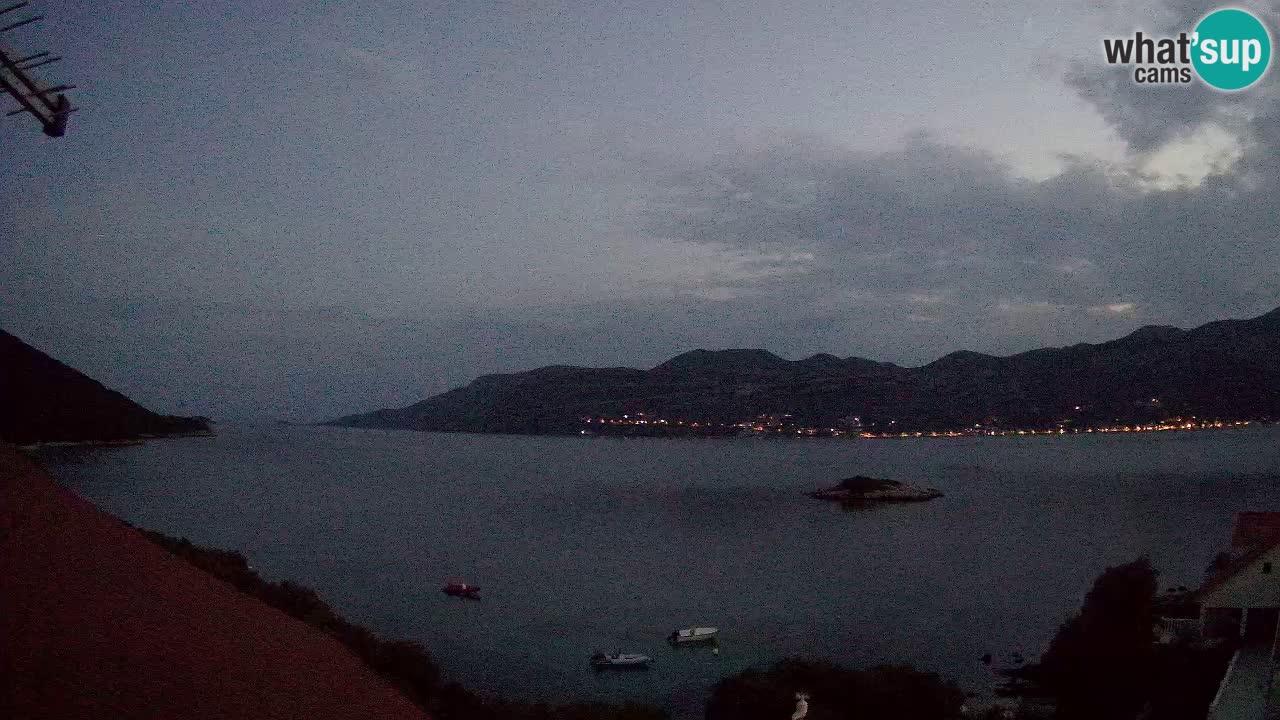Korčula Web kamera Tri Žala