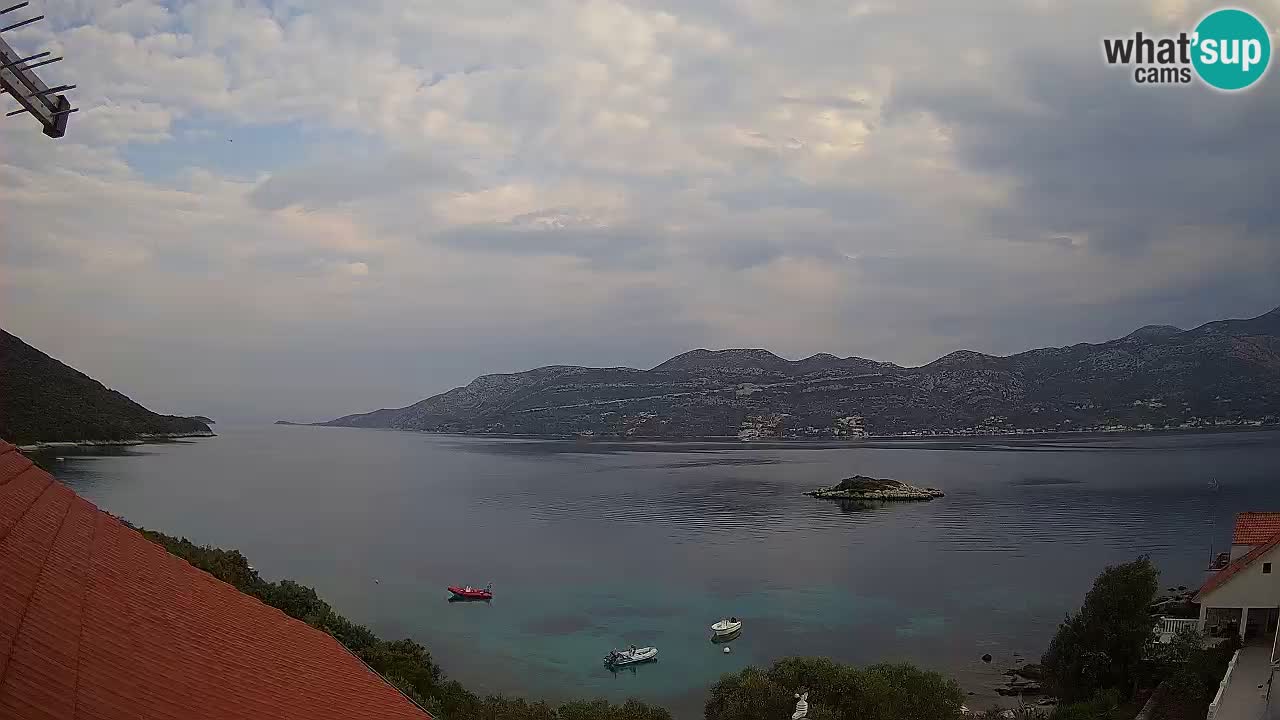 Korčula webcam en direct – Tri Žala Pelješac