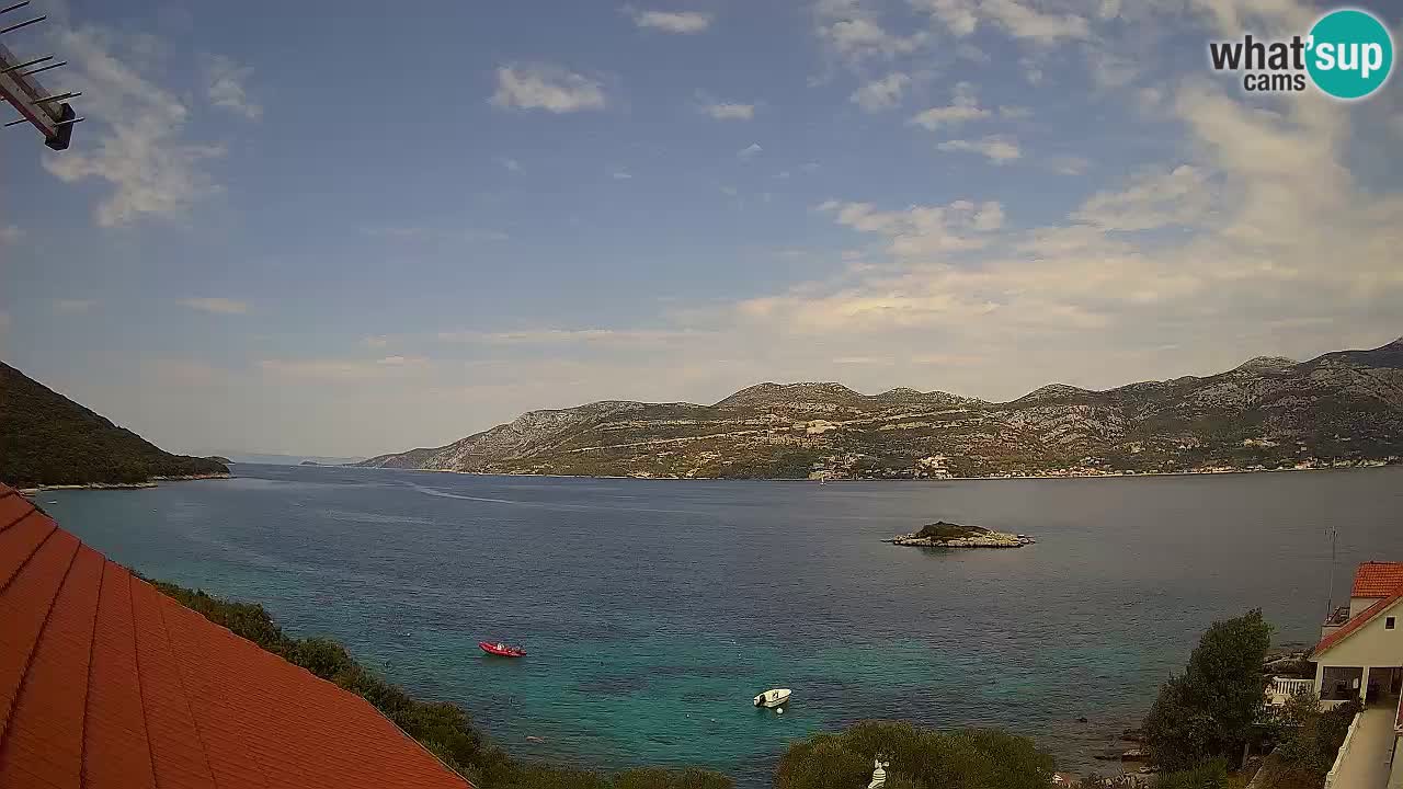Live-Webcam Korčula Tri Žala – Pelješac