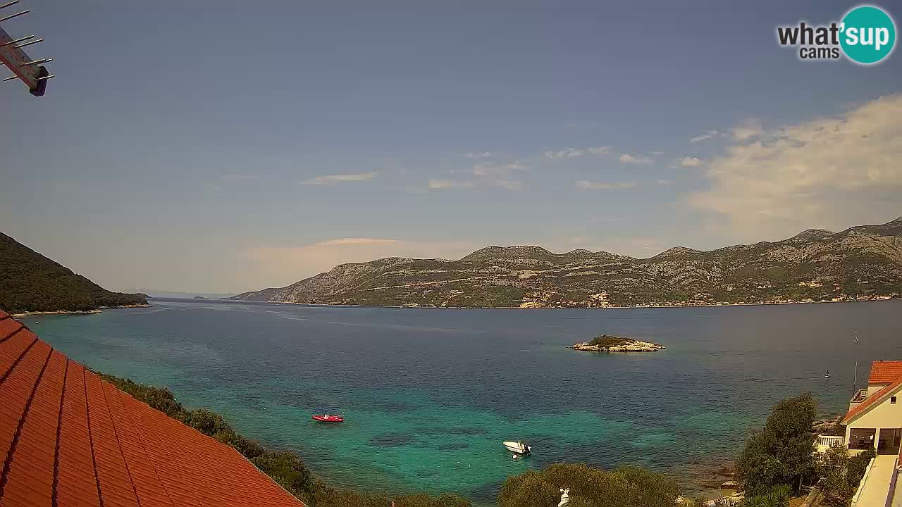 Korčula Web kamera Tri Žala