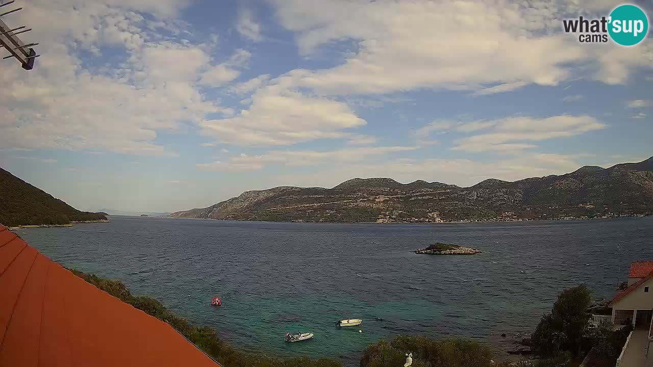 Korčula webcam en direct – Tri Žala Pelješac