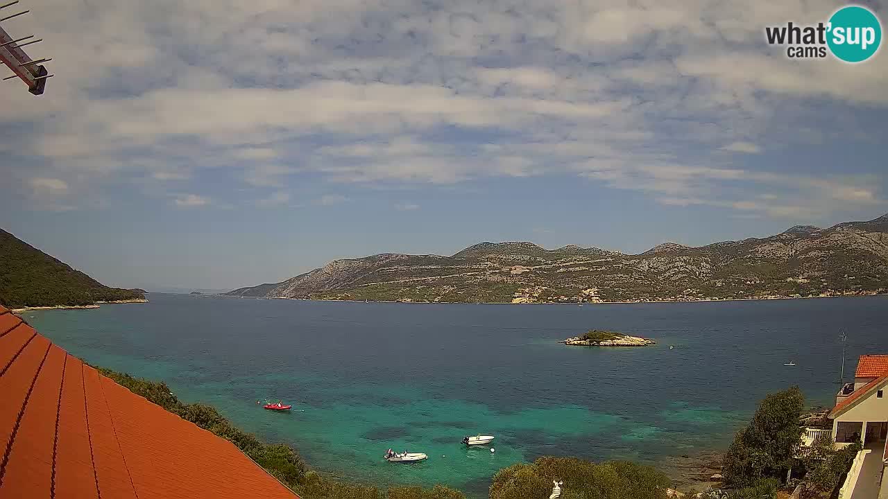 Camera en vivo Korčula – Tri Žala – Pelješac