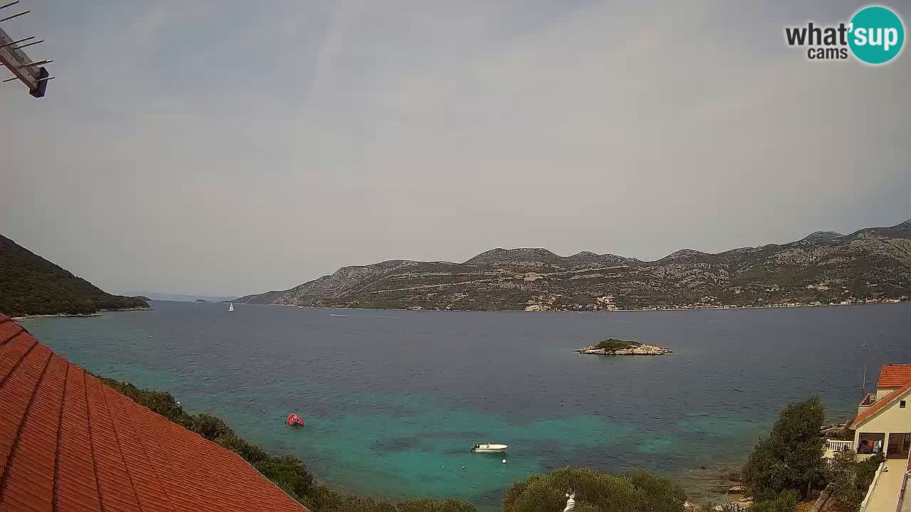 Live-Webcam Korčula Tri Žala – Pelješac
