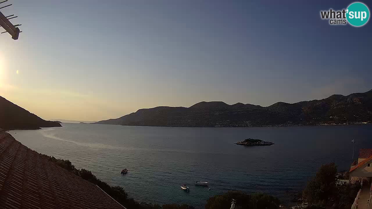 Live-Webcam Korčula Tri Žala – Pelješac