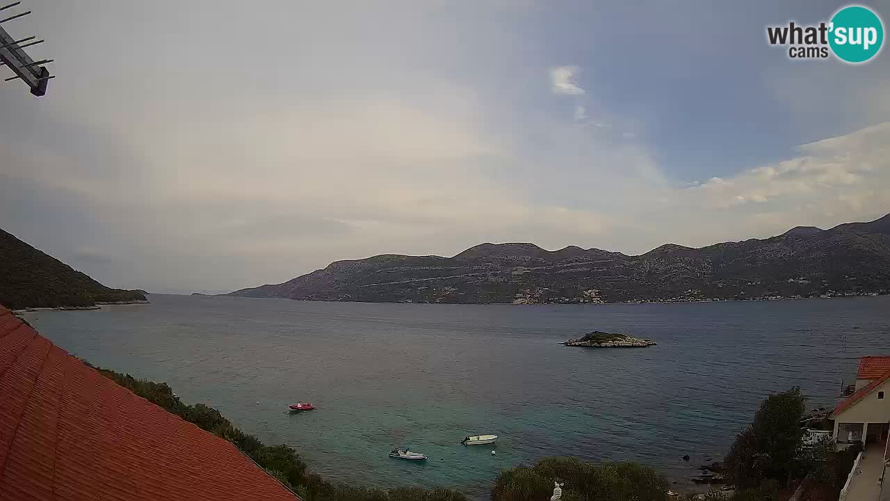Live-Webcam Korčula Tri Žala – Pelješac