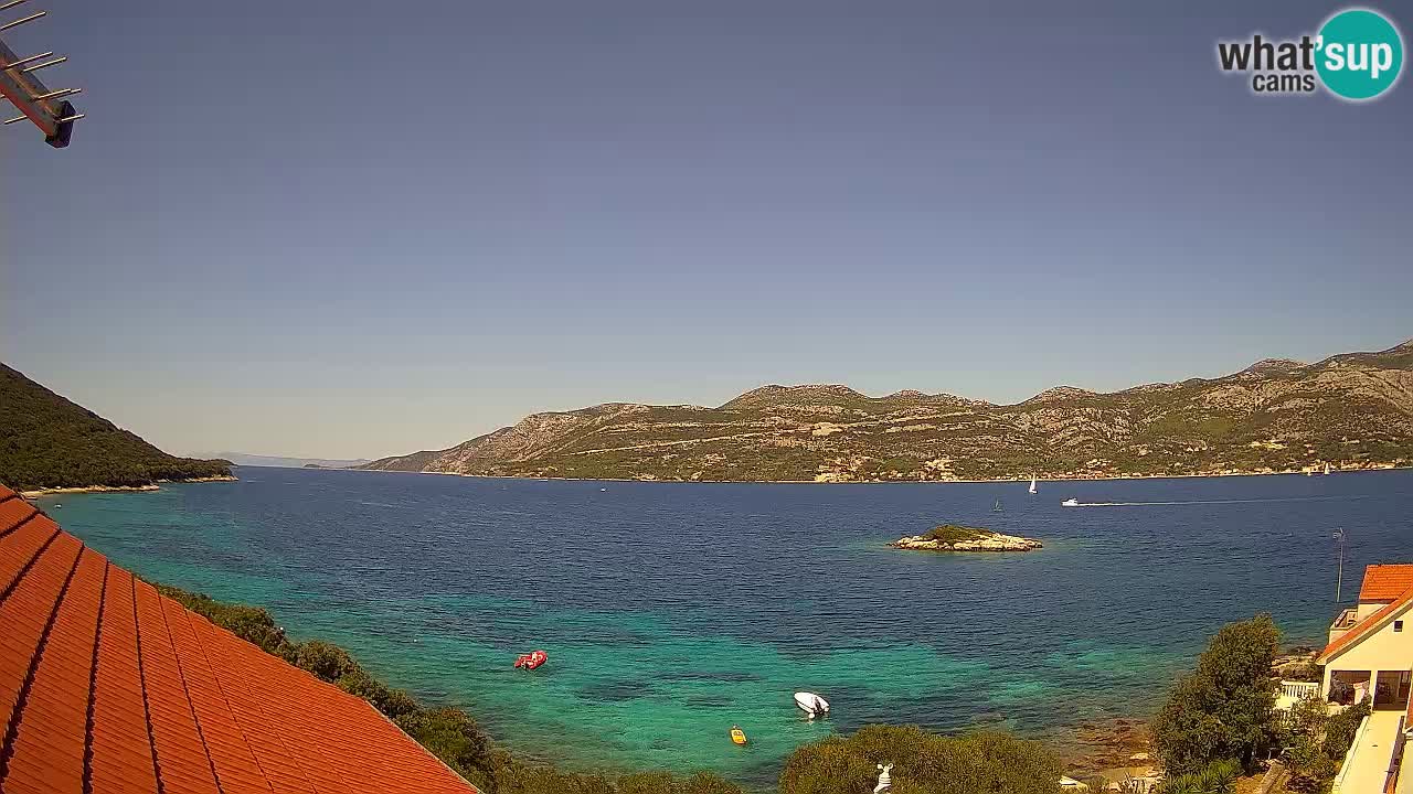 Korčula Web kamera Tri Žala