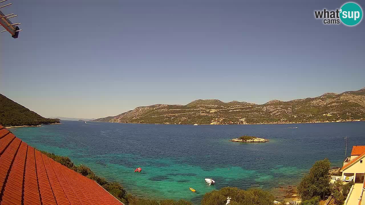 Korčula Web kamera Tri Žala