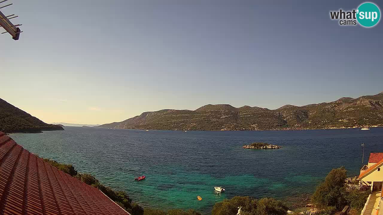 Korčula webcam en direct – Tri Žala Pelješac