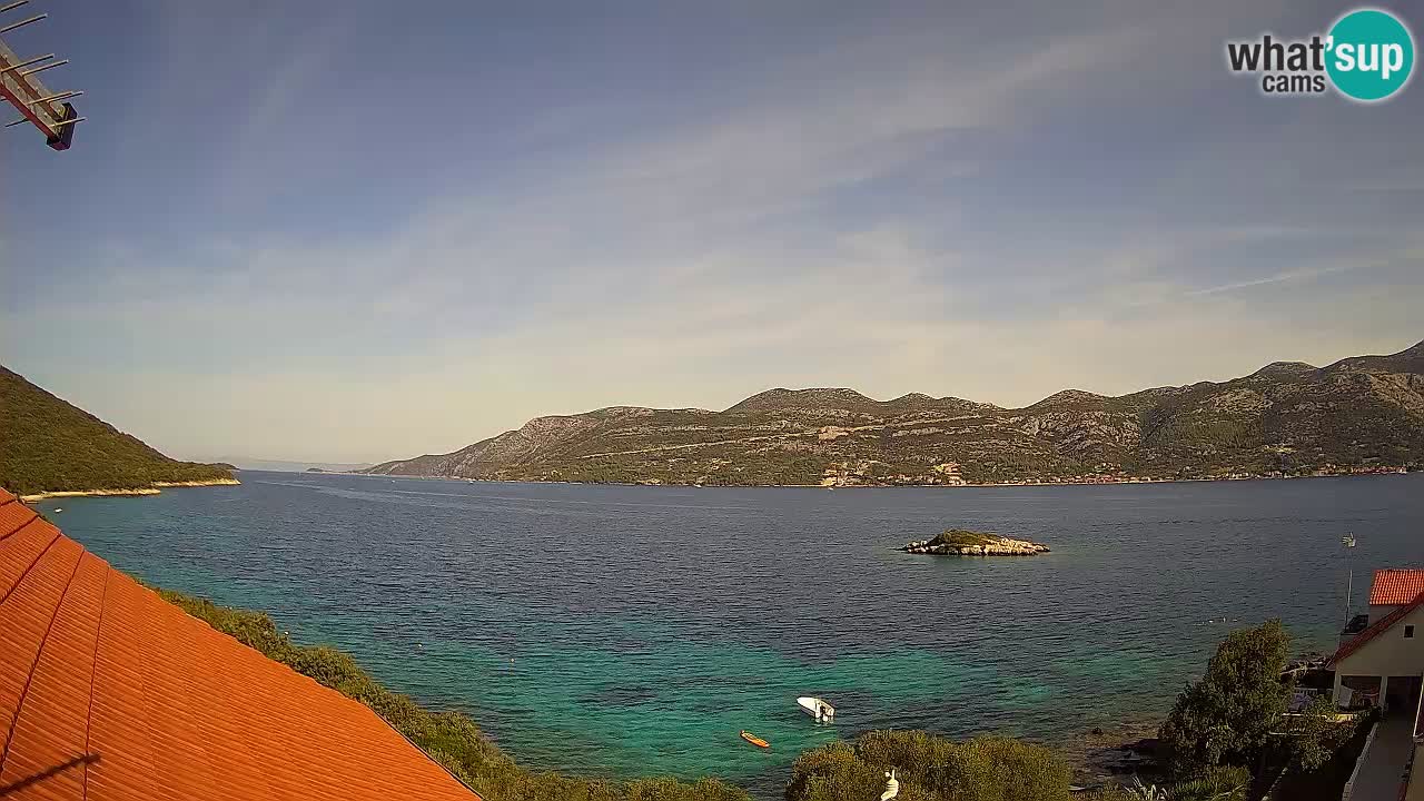 Korčula webcam en direct – Tri Žala Pelješac