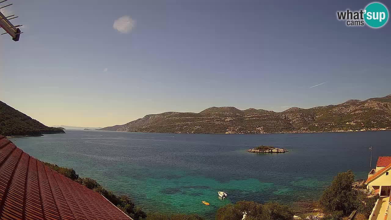 Korčula Web kamera Tri Žala