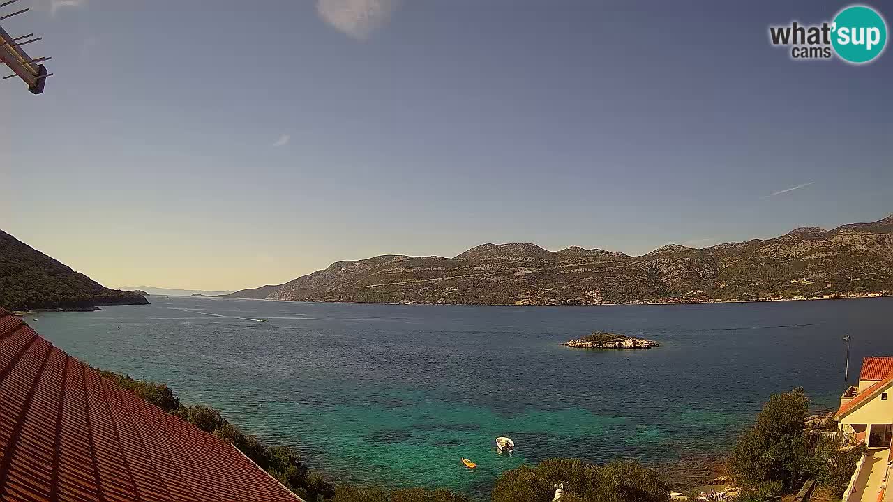 Korčula webcam en direct – Tri Žala Pelješac